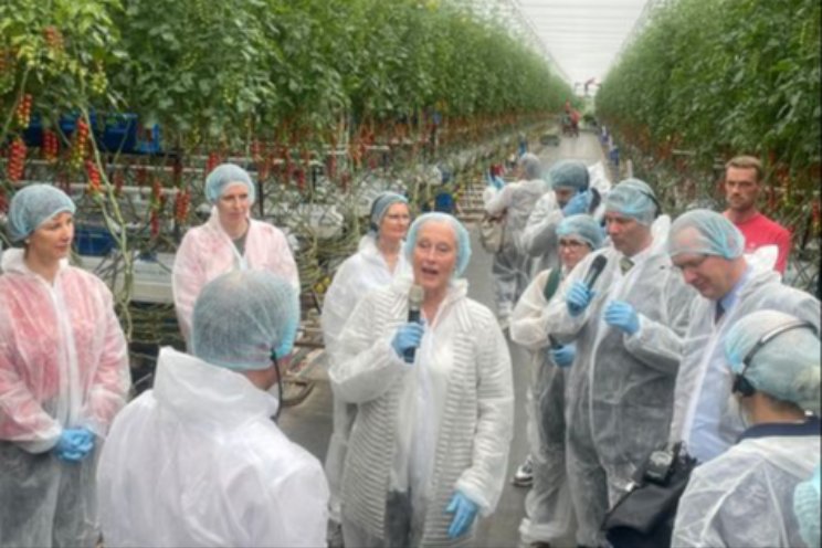 Europese delegatie bezoekt Nederlandse tuinbouw Europese delegatie bezoekt Nederlandse tuinbouw
