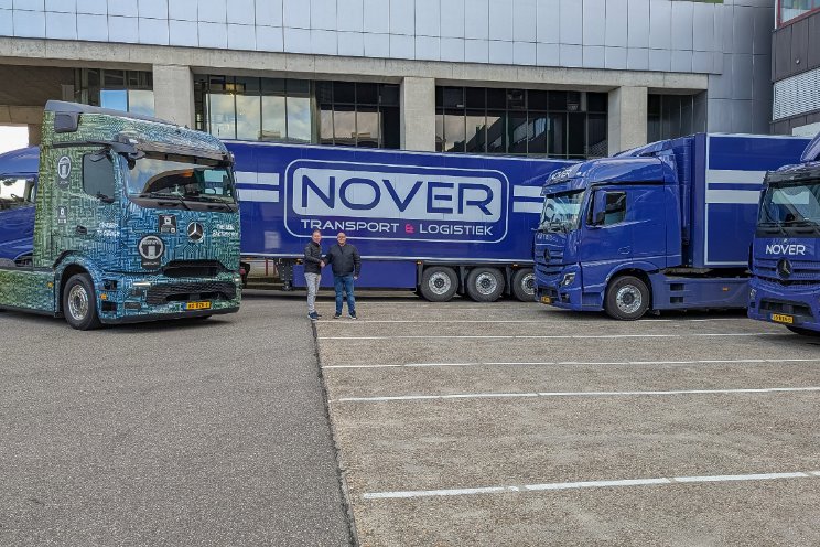 Grote stap NOVER naar emissievrij transport Grote stap NOVER naar emissievrij transport