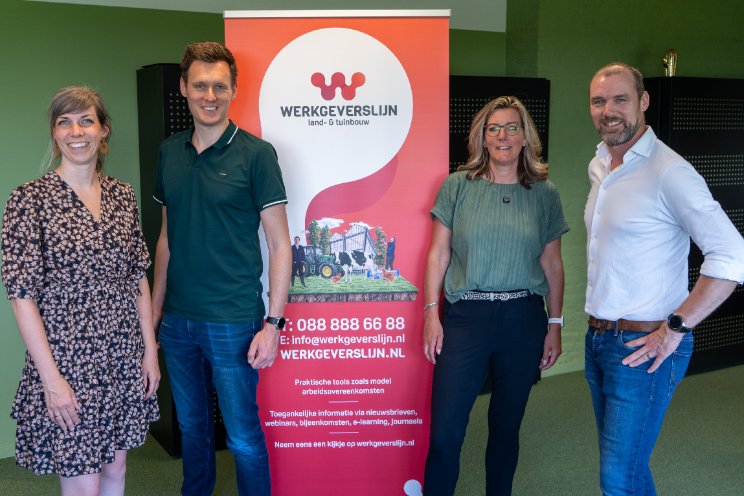 Werkgeverslijn land- en tuinbouw vernieuwd Werkgeverslijn land- en tuinbouw vernieuwd