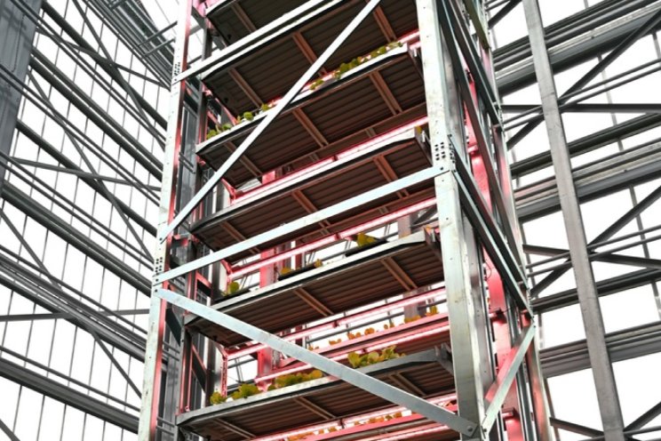 Verticalfarmingtoren in gebruik genomen Verticalfarmingtoren in gebruik genomen
