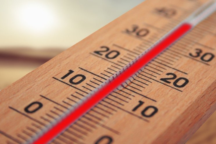 Temperaturen omhoog Temperaturen omhoog