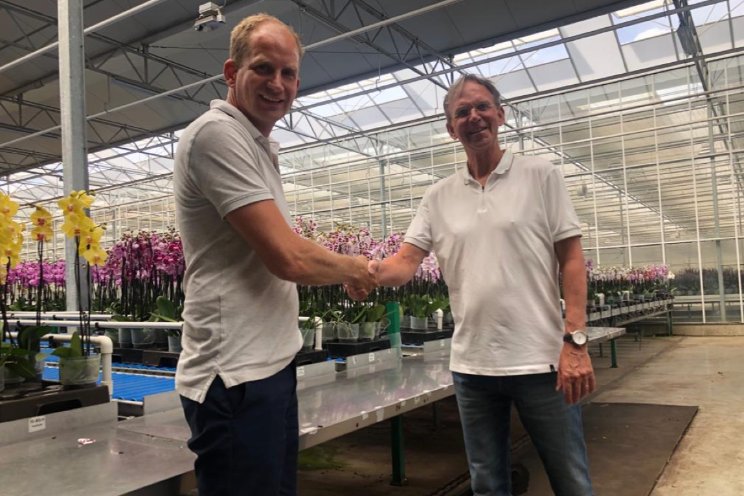 Watergekoelde full-LED bij Van Geel Orchideeën Watergekoelde full-LED bij Van Geel Orchideeën