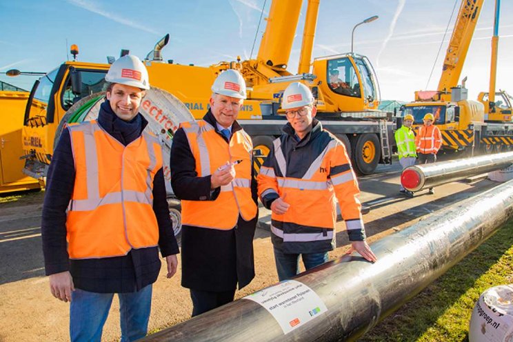 Aanleg warmtenet Polanen van start gegaan Aanleg warmtenet Polanen van start gegaan