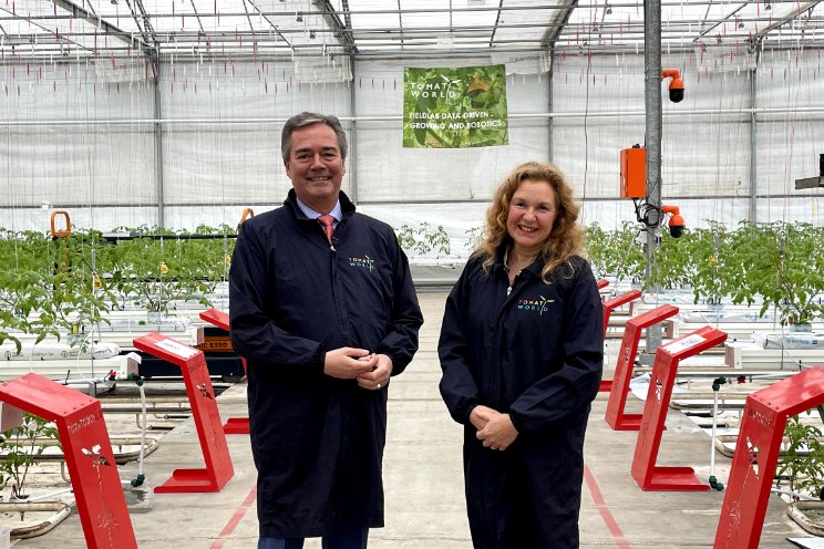 Zuid-Holland steunt dataproject Tomatoworld Zuid-Holland steunt dataproject Tomatoworld