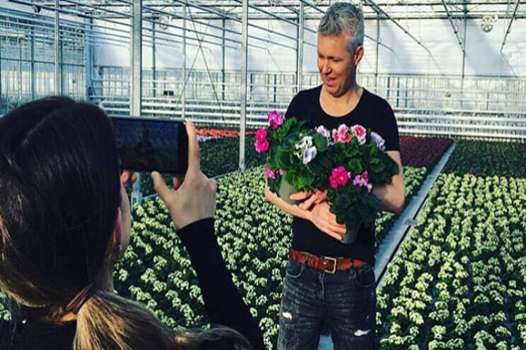 Instagram: Gif(jes) in de kas